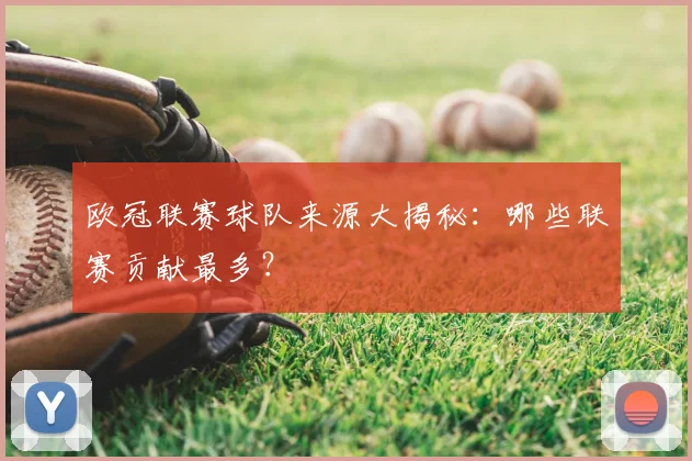 欧冠联赛球队来源大揭秘：哪些联赛贡献最多？